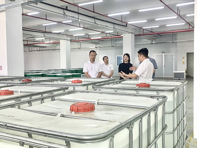 政企连心·共促发展|东莞市东城区政府领导莅临hth·华体新材参观指导